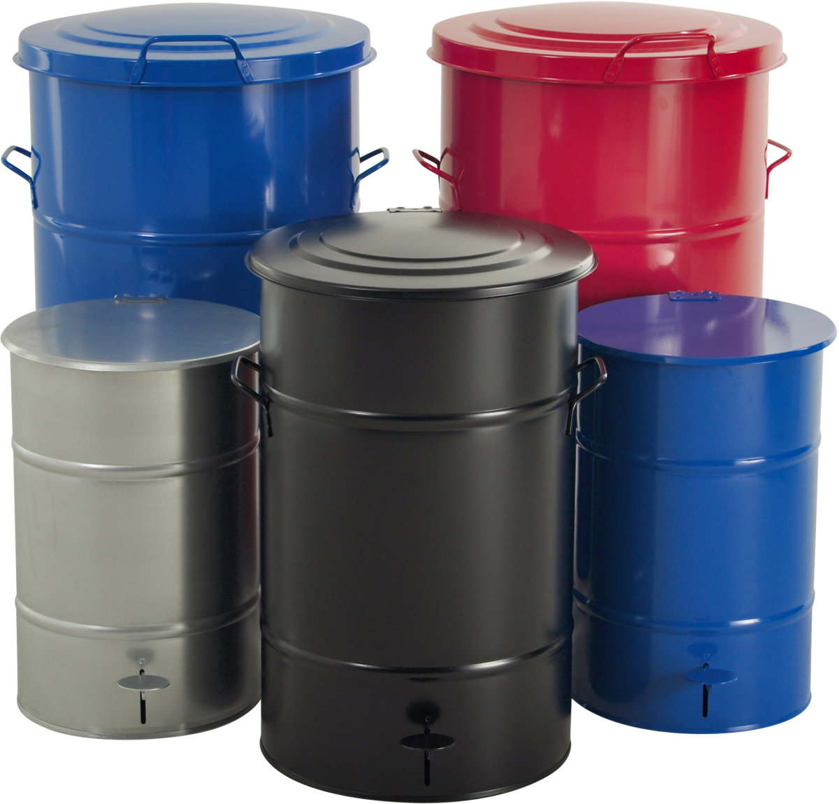 RETRO avfallsbehållare med fotpedal, 30 liter