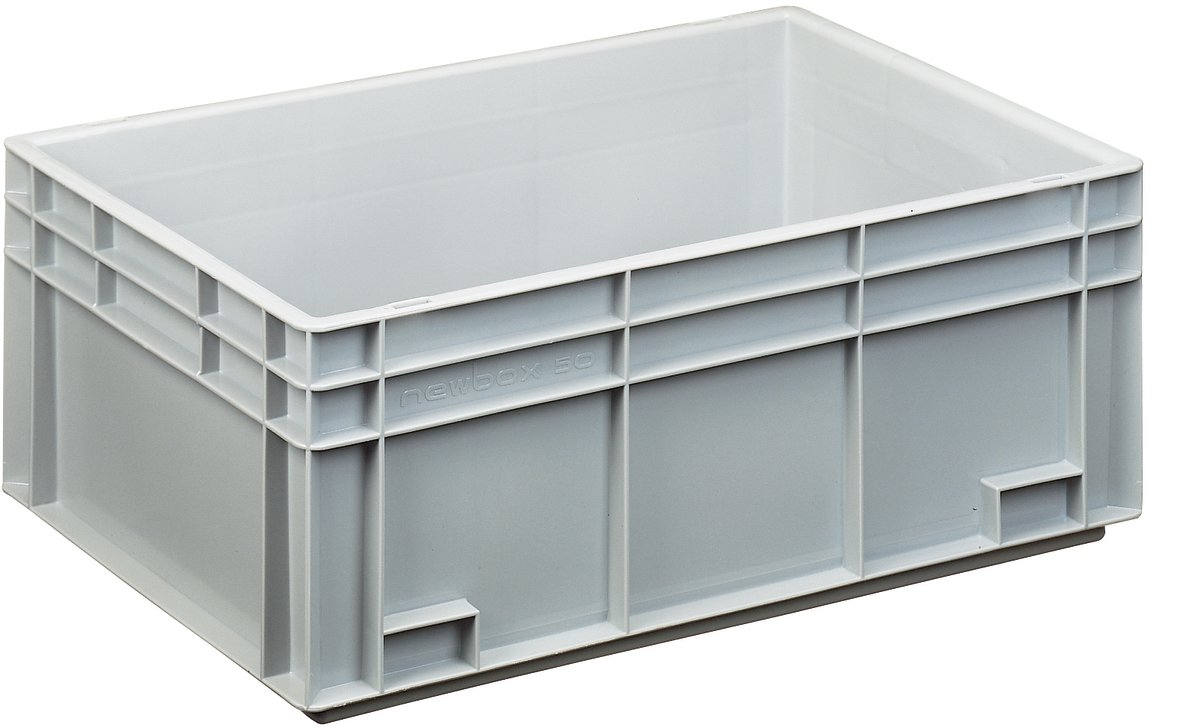 Lagerback, 50 liter, stängda handtag, 60x40x23,6 c