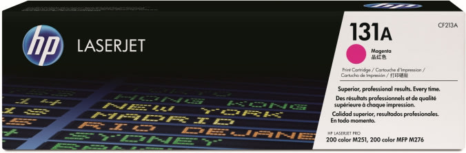 HP nr 131A/CF213A lasertoner, röd, 1800 sidor
