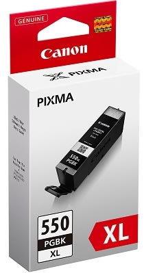 Canon PGI-550XLPGBK blækpatron, sort, 620s.