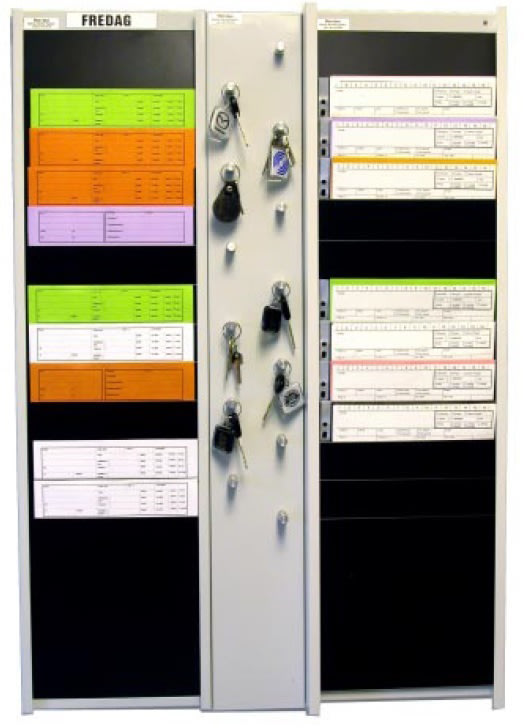 Nyckelmodul Plan-dex med 15 krokar