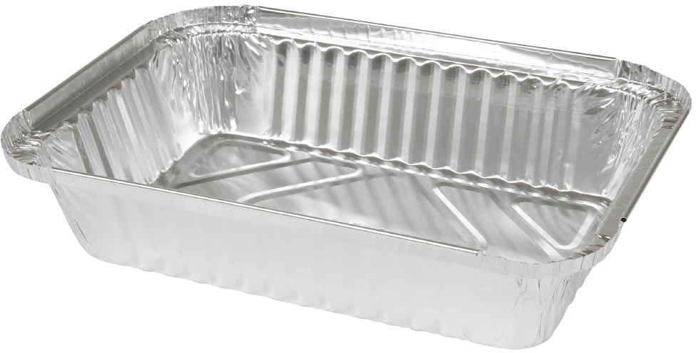 Aluminiumbricka stor, 850 ml