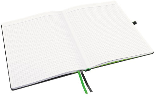Leitz Complete notesbog iPad, kvadreret, sort