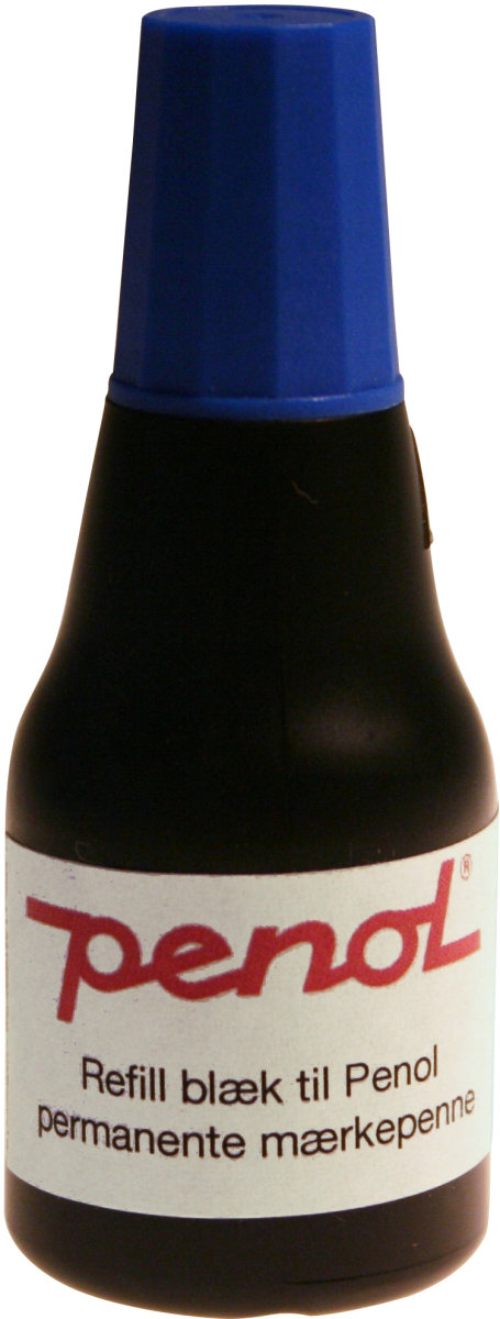 Penol refill till märkpenna 25 ml, blå