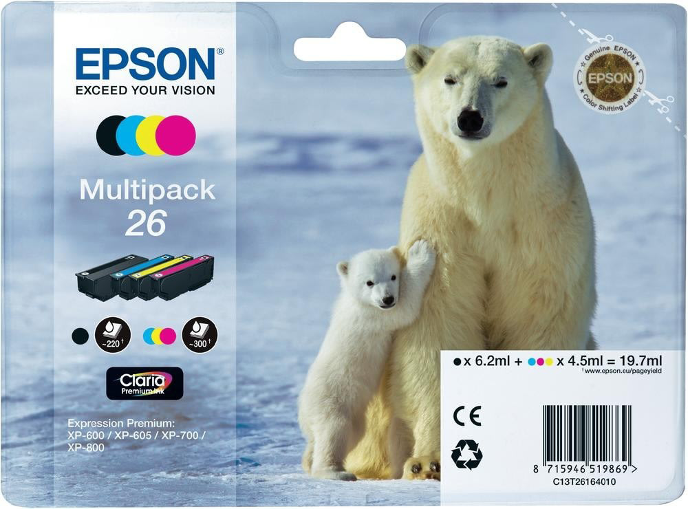 Epson T2616 flerpack 4 färger