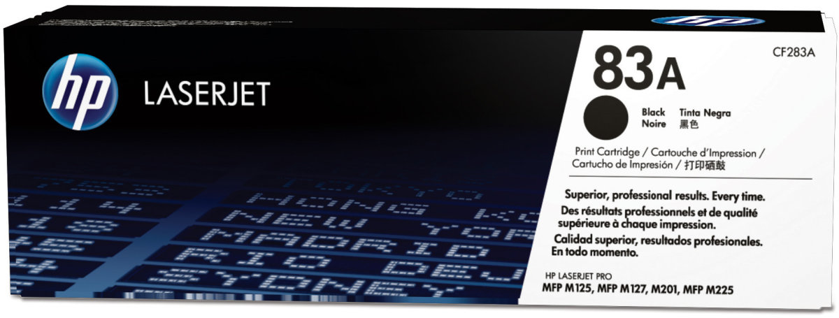 HP 83A/CF283A lasertoner, svart, 1500 s