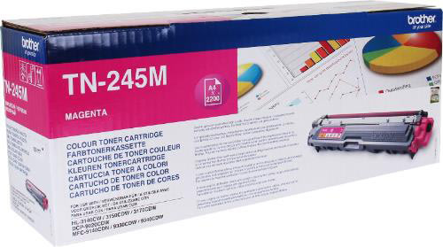 Lasertoner Brother TN245M Magenta 2200 sidor