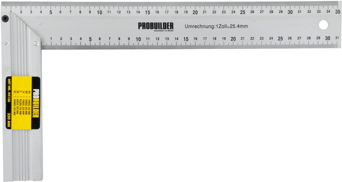 Probuilder-vinkel, 350 mm