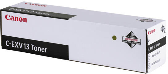 Lasertoner Canon C-EXV 13 Svart 45 000 sidor
