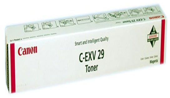 Lasertoner Canon C-EXV 29 Röd 27 000 sidor