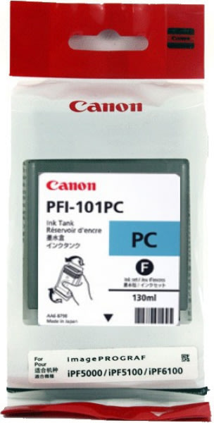 Canon PFI-101PC bläckpatron, foto cyan, 130 ml