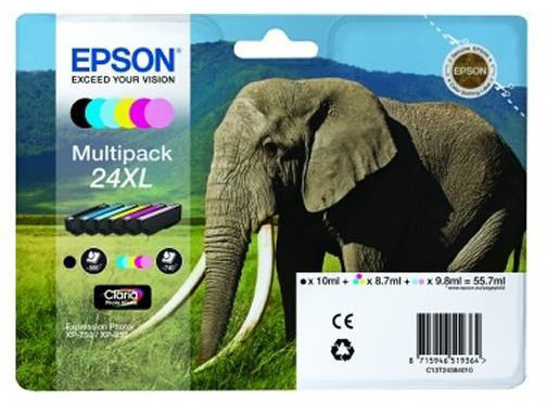 Bläckpatron Epson C13T24384010 XL Flerpack