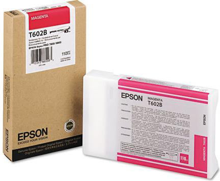Epson C13T602B00 bläckpatron, magenta, 110 ml