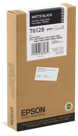 Epson C13T612800 bläckpatron, matte black, 220 ml