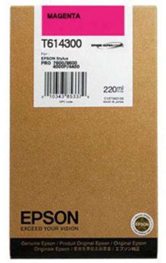 Epson C13T614300 bläckpatron, magenta, 220 ml