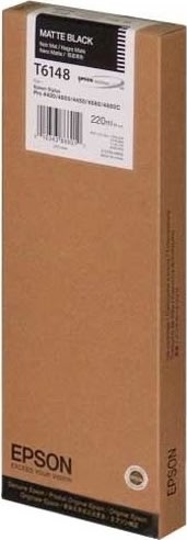 Bläckpatron Epson C13T614800 Mattsvart 220 ml