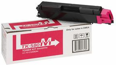 Lasertoner Kyocera TK-580M Röd 2800 sidor