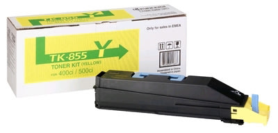 Lasertoner Kyocera TK-855Y Gul 18 000 sidor