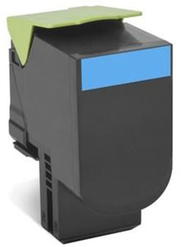 Lasertoner Lexmark 70C2HCE Blå 3000 sidor