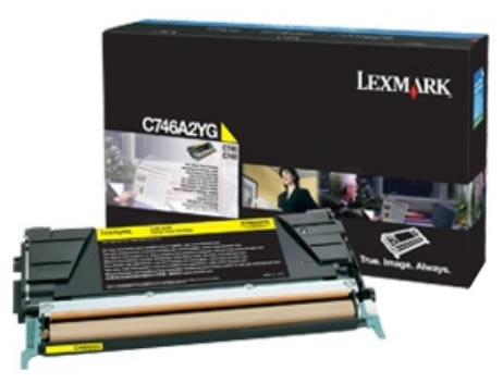 Lasertoner Lexmark C746A3YG Gul 7000 sidor