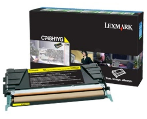 Lasertoner Lexmark C748H3YG Gul 10 000 sidor