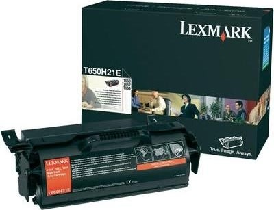 Lasertoner Lexmark T650H31E Svart 25 000 sidor