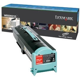 Lasertoner Lexmark W850H21G Svart 35 000 sidor
