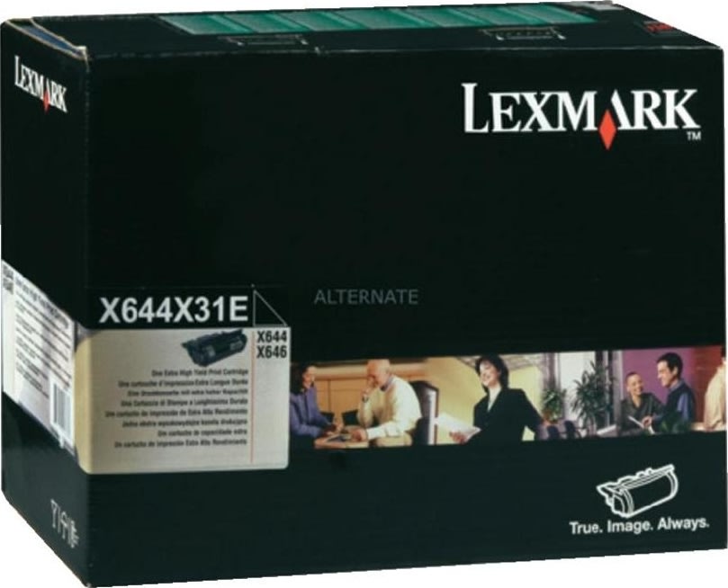 Lasertoner Lexmark X644X31E Svart 32 000 sidor