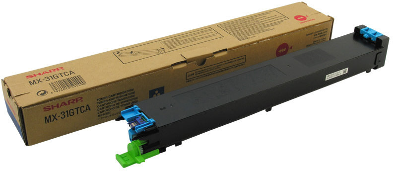 Lasertoner Sharp MX31GTCA Blå 15 000 sidor