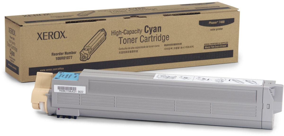 Lasertoner Xerox 106R01077 Blå 18 000 sidor