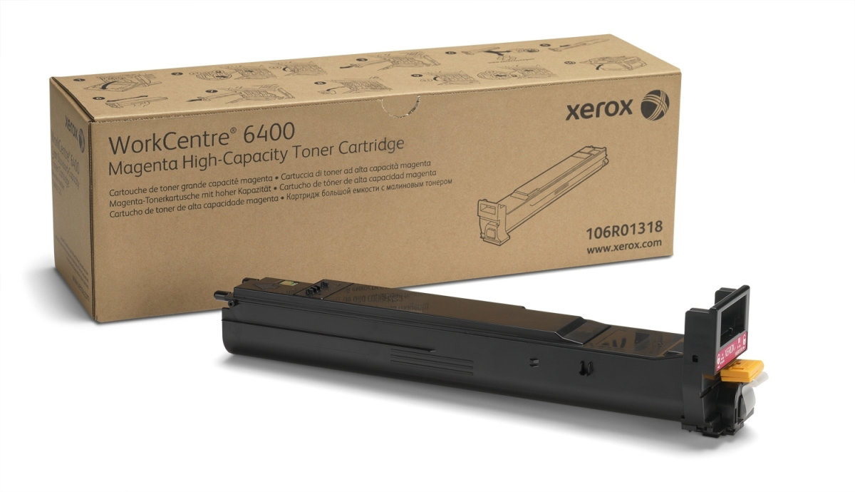 Lasertoner Xerox 106R01318 Röd 14 000 sidor