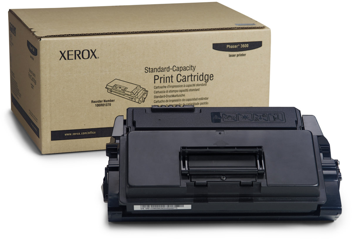 Lasertoner Xerox 106R01370 Svart 7000 sidor