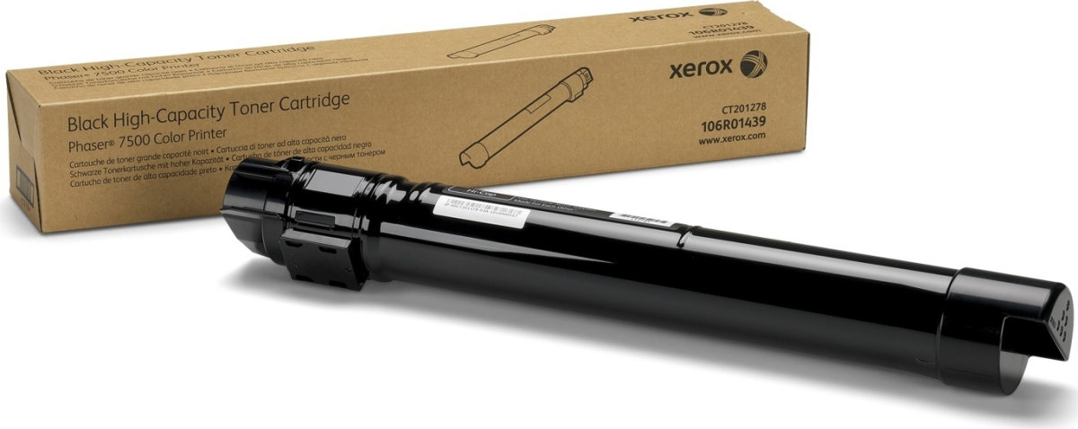 Lasertoner Xerox 106R01439 Svart 19 800 sidor