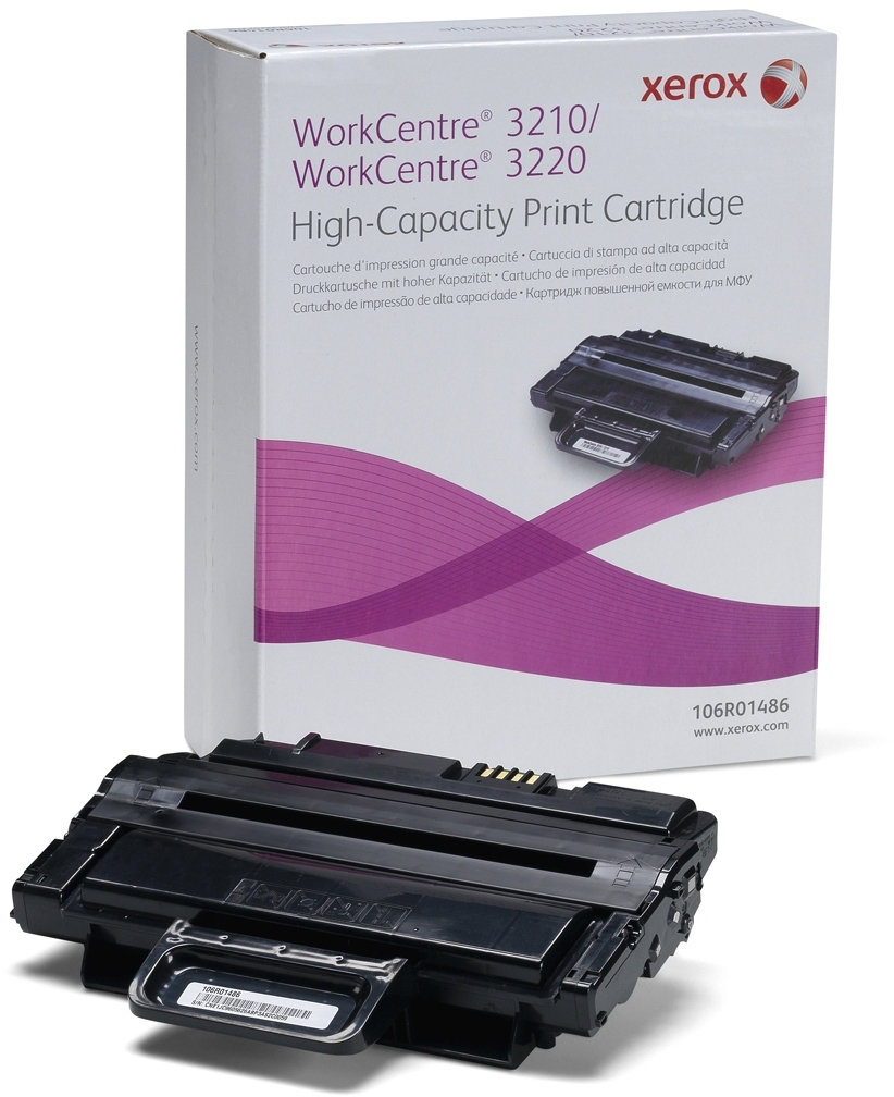 Lasertoner Xerox 106R01486 Svart 4100 sidor