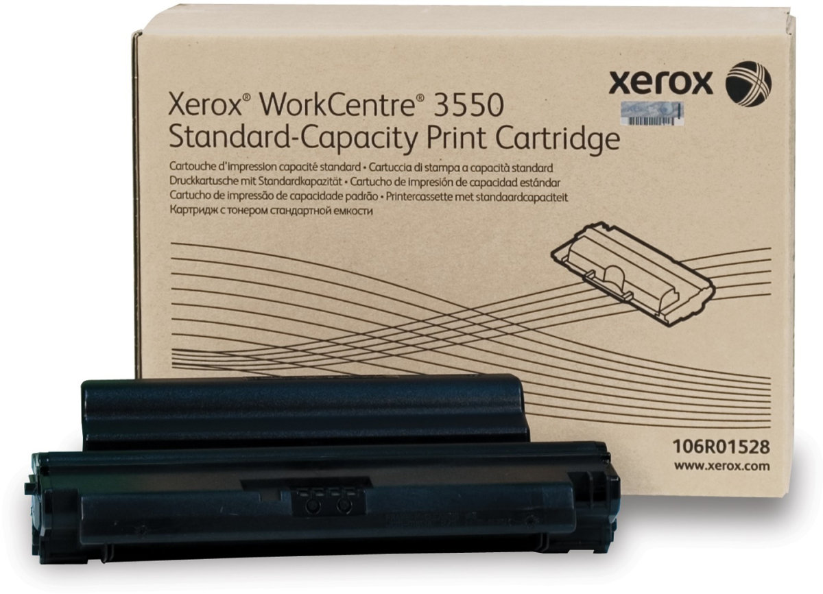 Lasertoner Xerox 106R01528 Svart 5000 sidor