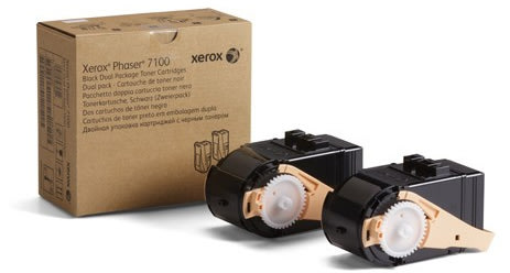 Lasertoner Xerox 106R02605 Svart 2x 5000 sidor