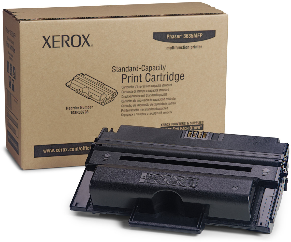 Lasertoner Xerox 108R00793 Svart 5000 sidor