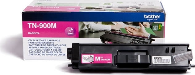 Lasertoner Brother TN900M Röd 6000 sidor