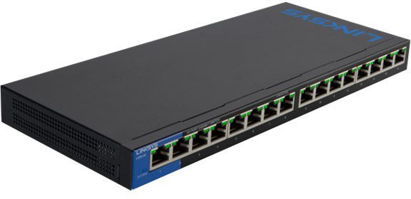 Linksys LGS116P-EU Unmanaged Switch PoE 16 port