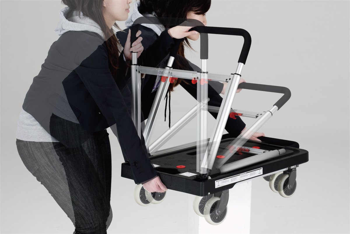 Easy Mover hopfällbar vagn, 150 kg, 68x41x92 cm
