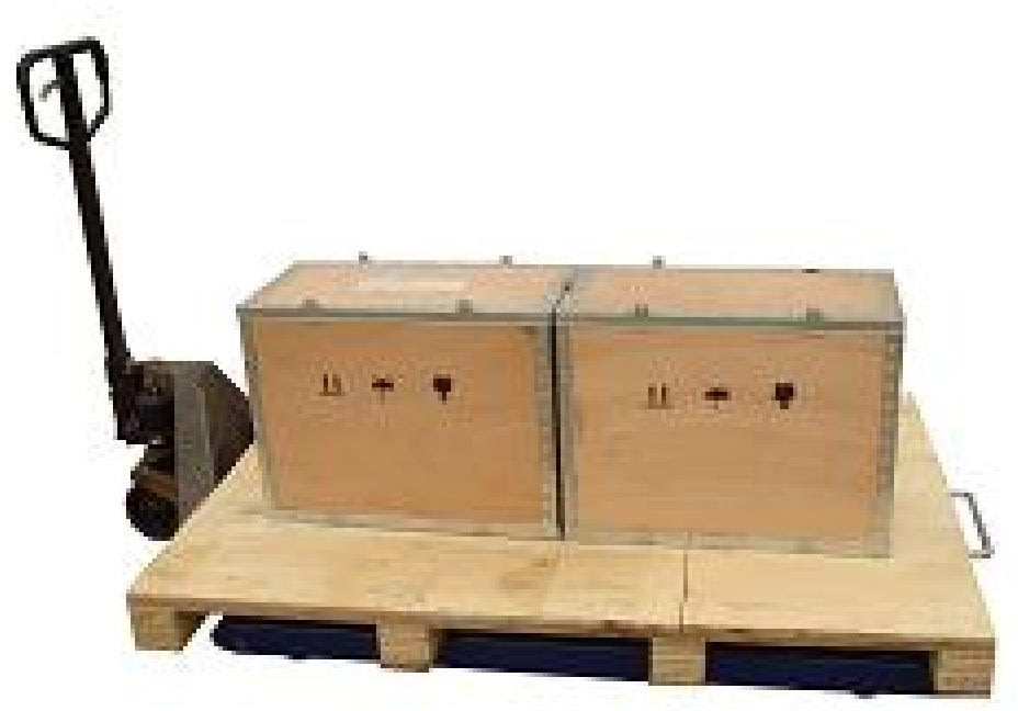 Pallvåg Silverstone 3000 kg U-formad
