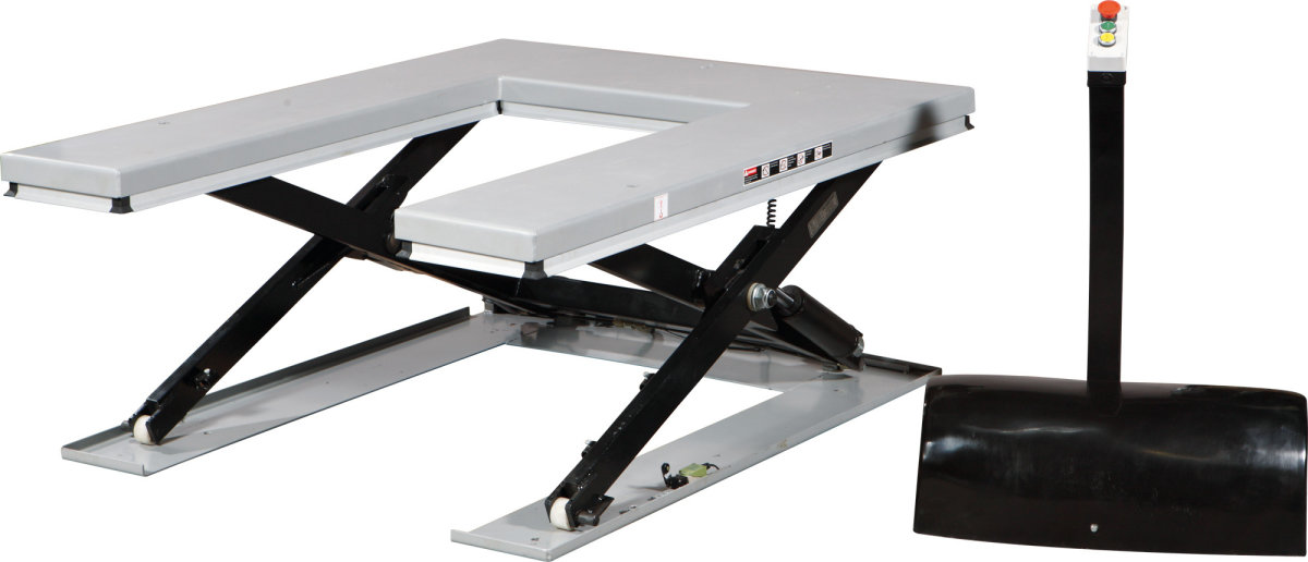 U-profil lyftbord, 1000 kg