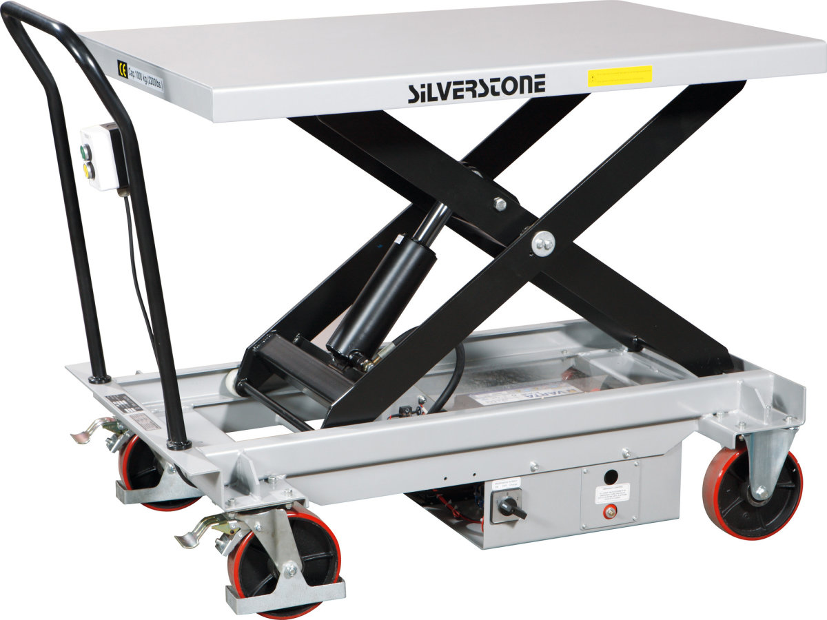 Mobilt elektriskt lyftbord, 1000 kg