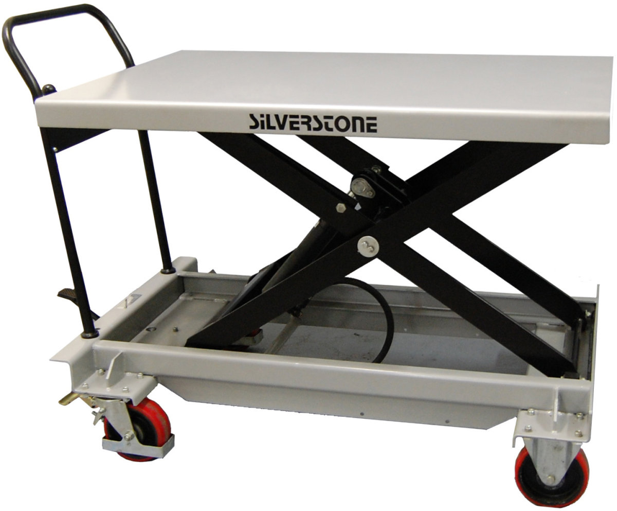 Silverstone mobilt løftebord, 500 kg, 370-1190 mm 