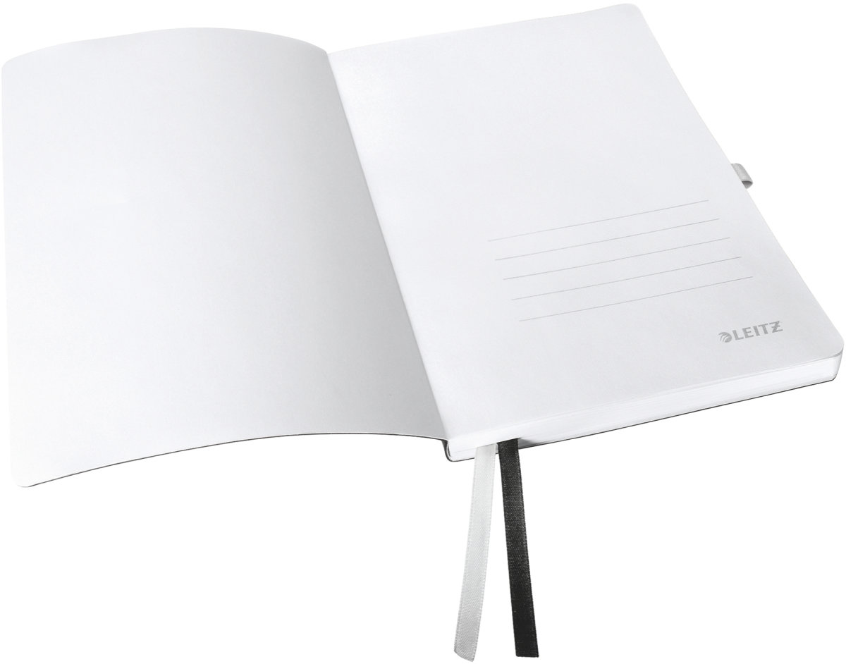 Leitz Style Anteckningsbok A5, linjerat, svart