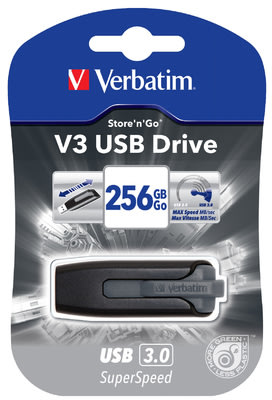 Verbatim Store 'N' Go 256GB SuperSpeed V3 USB 3.0