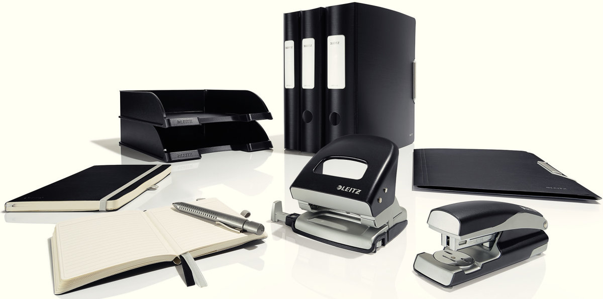 Leitz Style snoddmapp, svart