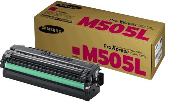 Lasertoner Samsung CLT-M505L/ELS Röd 3500 sidor