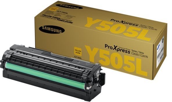 Lasertoner Samsung CLT-Y505L/ELS Gul 3500 sidor