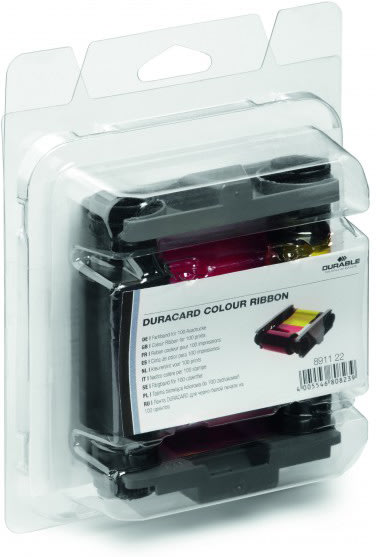 Duracard YMCKO färgband